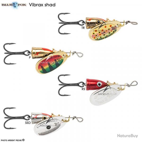 Cuiller BLUE FOX Vibrax shad n2 SSD