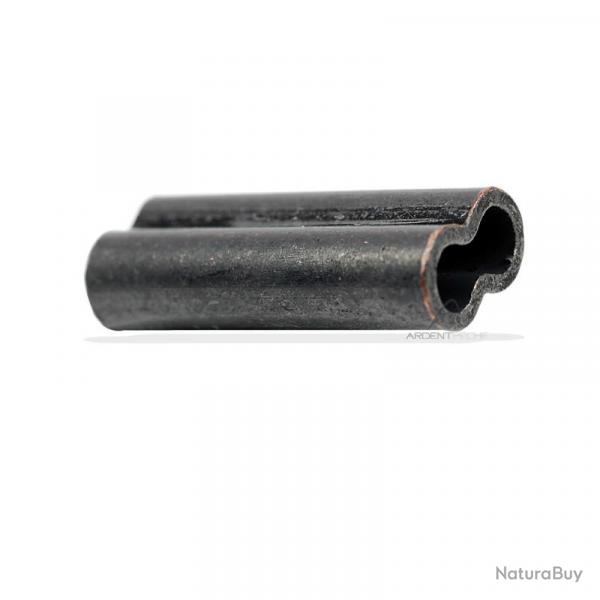 Tube  sertir FLASHMER double noir (doubles sleeves)  intrieur 2.8mm