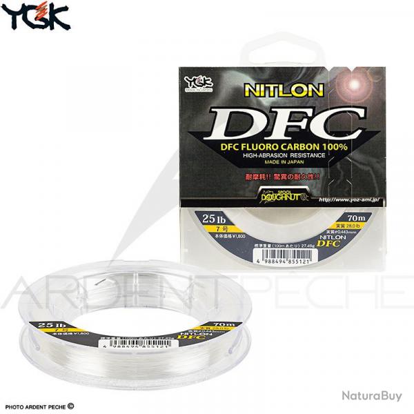Fils fluorocarbone YGK Nitlon DFC 100m 7lb