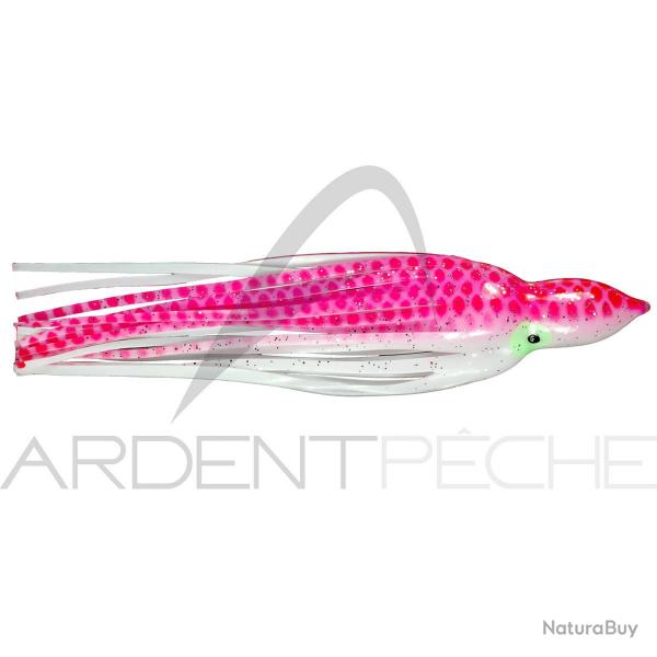 Leurre souple FLASHMER octopus caill rose