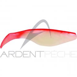 Leurre souple MISTER TWISTER shad rouge/blanc nacré 52