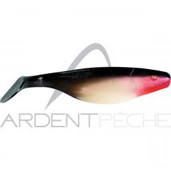 Leurre souple MISTER TWISTER shad signal sang blanc noir rouge B1PR