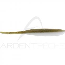 Leurre souple KEITECH Shad impact 3 S21 White ayu