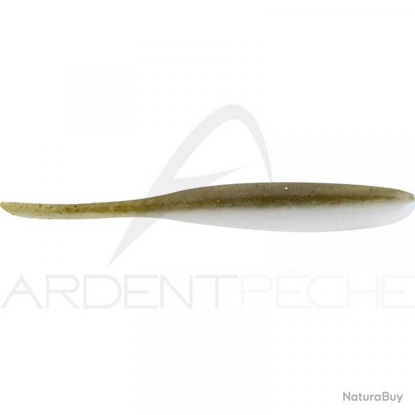 Leurre souple KEITECH Shad impact 3 S21 White ayu