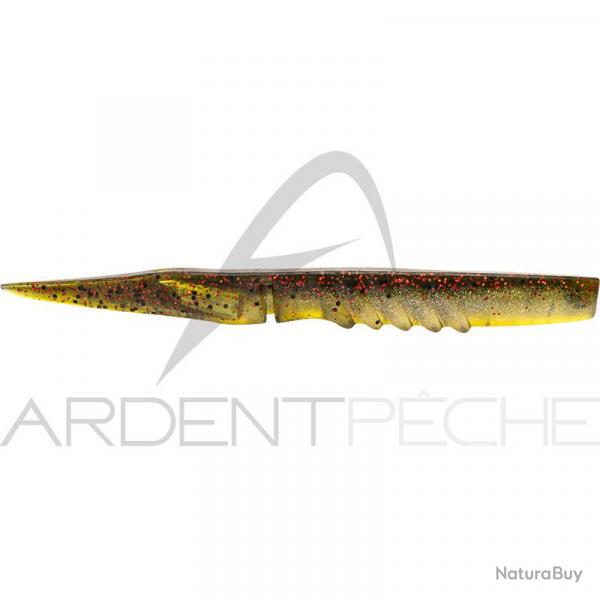 Leurre souple MEGABASS Super X layer Chart shad/red glitter