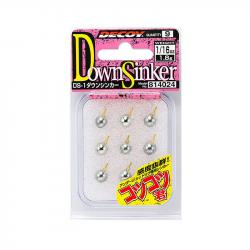 Plombs drop shot DECOY DS-1 3.5g
