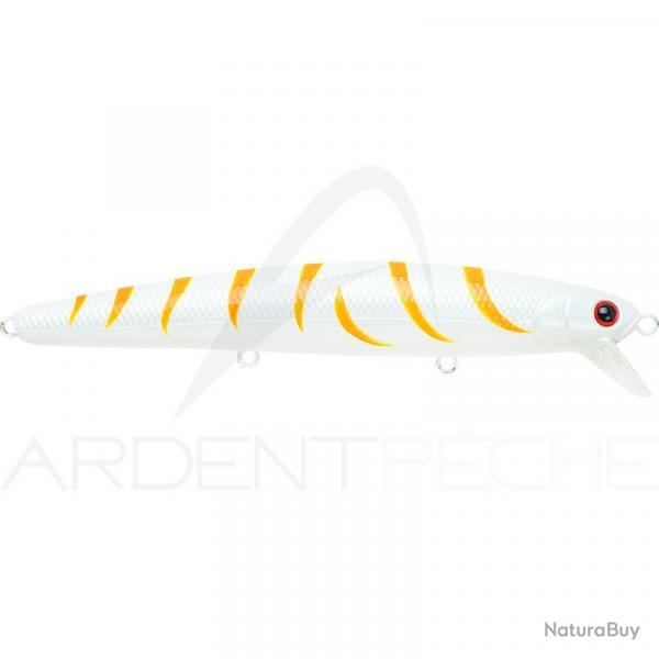 Poisson nageur LUCKY CRAFT Flash minnow 110 SW White tiger