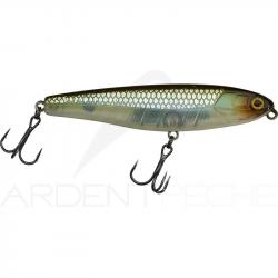 Leurre de surface ILLEX Water monitor 85 HS Ghost minnow