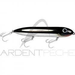 Poisson nageur HEDDON Super spook Chromé dos noir CHN