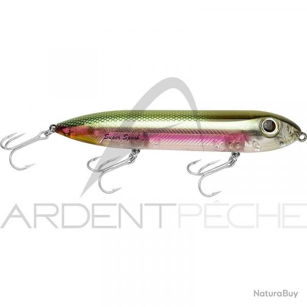 Poisson nageur HEDDON Super spook GHEEL Ghost eel