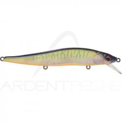 Poisson nageur MEGABASS Vision 110 FW SG Kasumi reaction