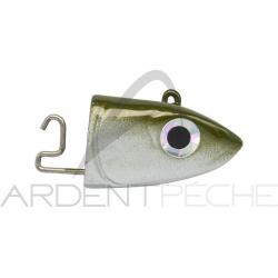Tête plombée FIIISH Black minnow 120 Off shore 25g Kaki - BM002 - x2