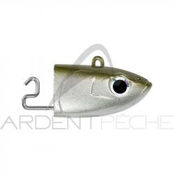 Tête plombée FIIISH Black minnow 120 Deep 37g Kaki - BM346 - x2