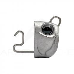 Tête plombée FIIISH Black minnow 120 Pug 16g Raw - BM999 - x2