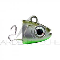 Tête plombée FIIISH Black minnow 90 Zincky 5.5g Zincky kaki - BM1396 - x1