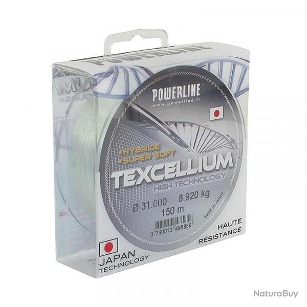 Fils nylon POWERLINE TEXCELIUM 150M  0.40mm