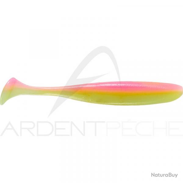 Leurre souple KEITECH Easy shiner 5 S22 Pink chartreuse