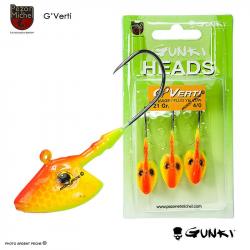 Tête plombée GUNKI G´Verti 28g