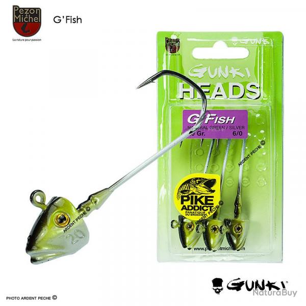 Tte plombe GUNKI GFish 10g