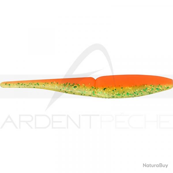 Leurre souple SAWAMURA One up slug 5 076 Orange green