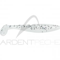 Leurre souple SAWAMURA One up shad 4 072 White pepper