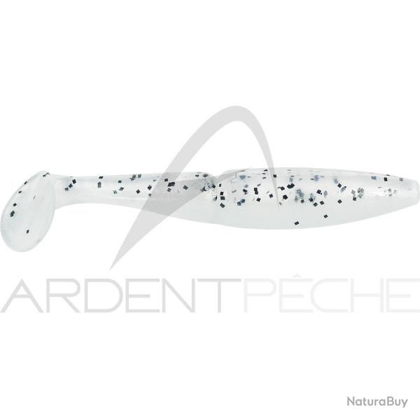 Leurre souple SAWAMURA One up shad 4 072 White pepper