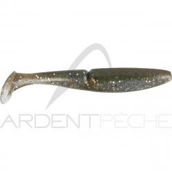 Leurre souple SAWAMURA One up shad 4 100 Aji silver glitter