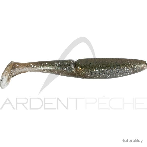 Leurre souple SAWAMURA One up shad 4 100 Aji silver glitter