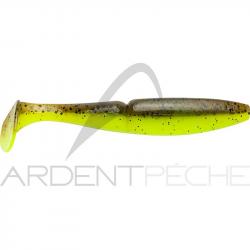 Leurre souple SAWAMURA One up shad 4 136 Green pumpkin chart