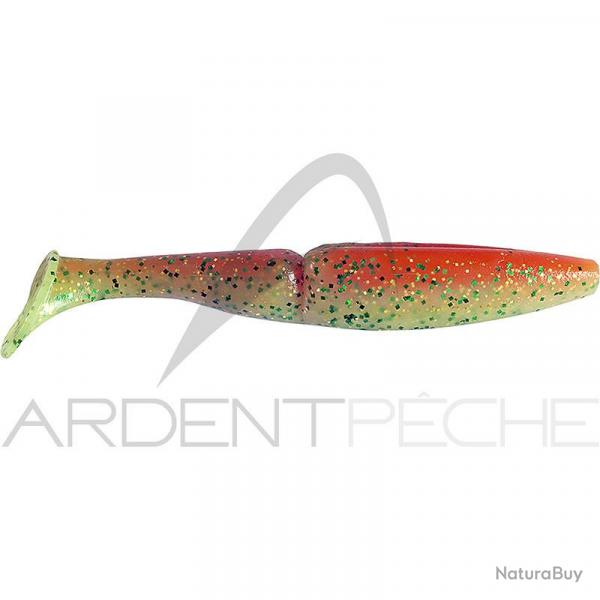 Leurre souple SAWAMURA One up shad 7 076 Orange green