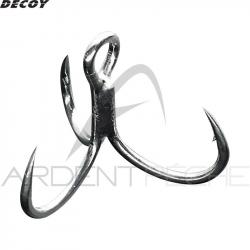 Hameçon triple DECOY YW-77 Treble H2/0