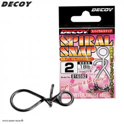 Agrafe DECOY Spiral snap n°0