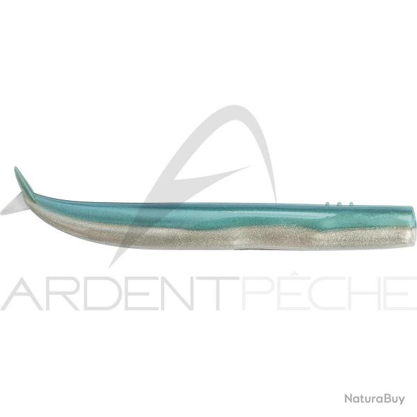 Leurre souple FIIISH Crazy sand eel corps 150 Bleu nacr