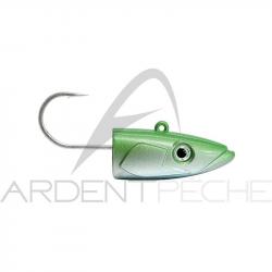 Tête plombée FIIISH Crazy sand eel 150 X Deep 40g Pearl green - CSE1548 - x2