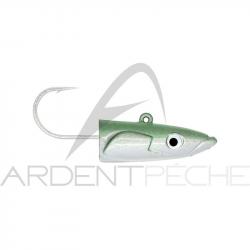Tête plombée FIIISH Crazy sand eel 150 Deep 30g Pearl green - CSE222 - x2