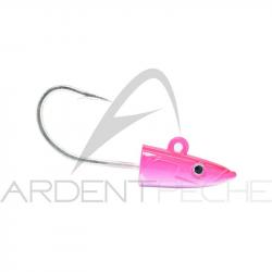 Tête plombée FIIISH Crazy sand eel 220 X Strong 70g Fluo pink - CSE539 - x1