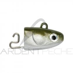 Tête plombée FIIISH Black minnow 140 Extra deep 80g Kaki - BM1339 - x1
