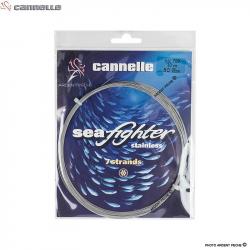 Micro câble mer CANNELLE seafighter 7 brins 90lb