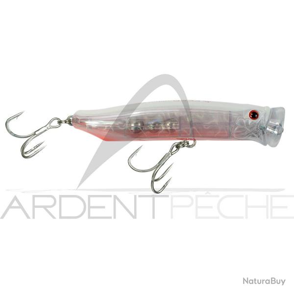 Poisson nageur TACKLE HOUSE Feed popper 120 Clear Hg pearl