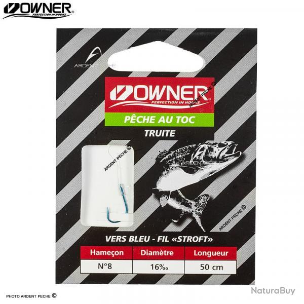 Hameon truite monts OWNER Vers bleu H8 0.16mm