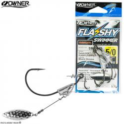 Hameçon texan OWNER Flashy swimmer 5164 H1/0