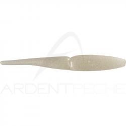 Leurre souple SAWAMURA One up slug 4 10cm 027 Silky white