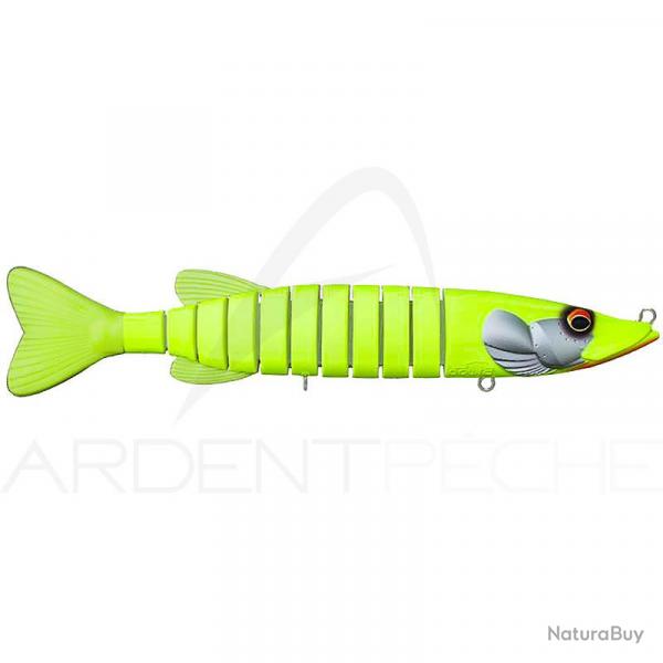 Poisson nageur BIWAA Swimpike Coulant lent 62g 82 Mat chart