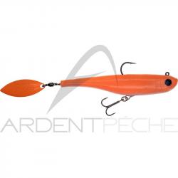 Leurre souple BIWAA Divinator junior 140 22g UV102 Flash orange