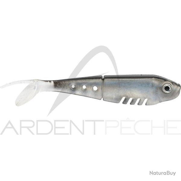 Leurre souple DELALANDE Baby buster shad 5cm x1 02 Nacr bleut dos noir