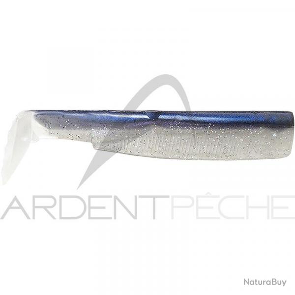 Leurre souple FIIISH Black minnow Corps 90 Electric blue
