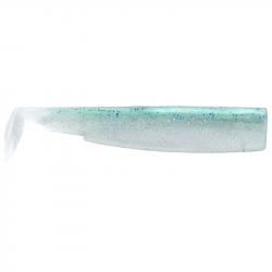 Leurre souple FIIISH Black minnow Corps 90 Green glitter - BM3141