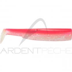Leurre souple FIIISH Black minnow corps 140 Rose fluo