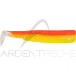 Leurre souple FIIISH Black minnow corps 200 Orange/Jaune