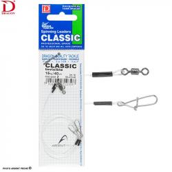 Avançon DRAGON Fluorocarbone classic 40cm 15kg